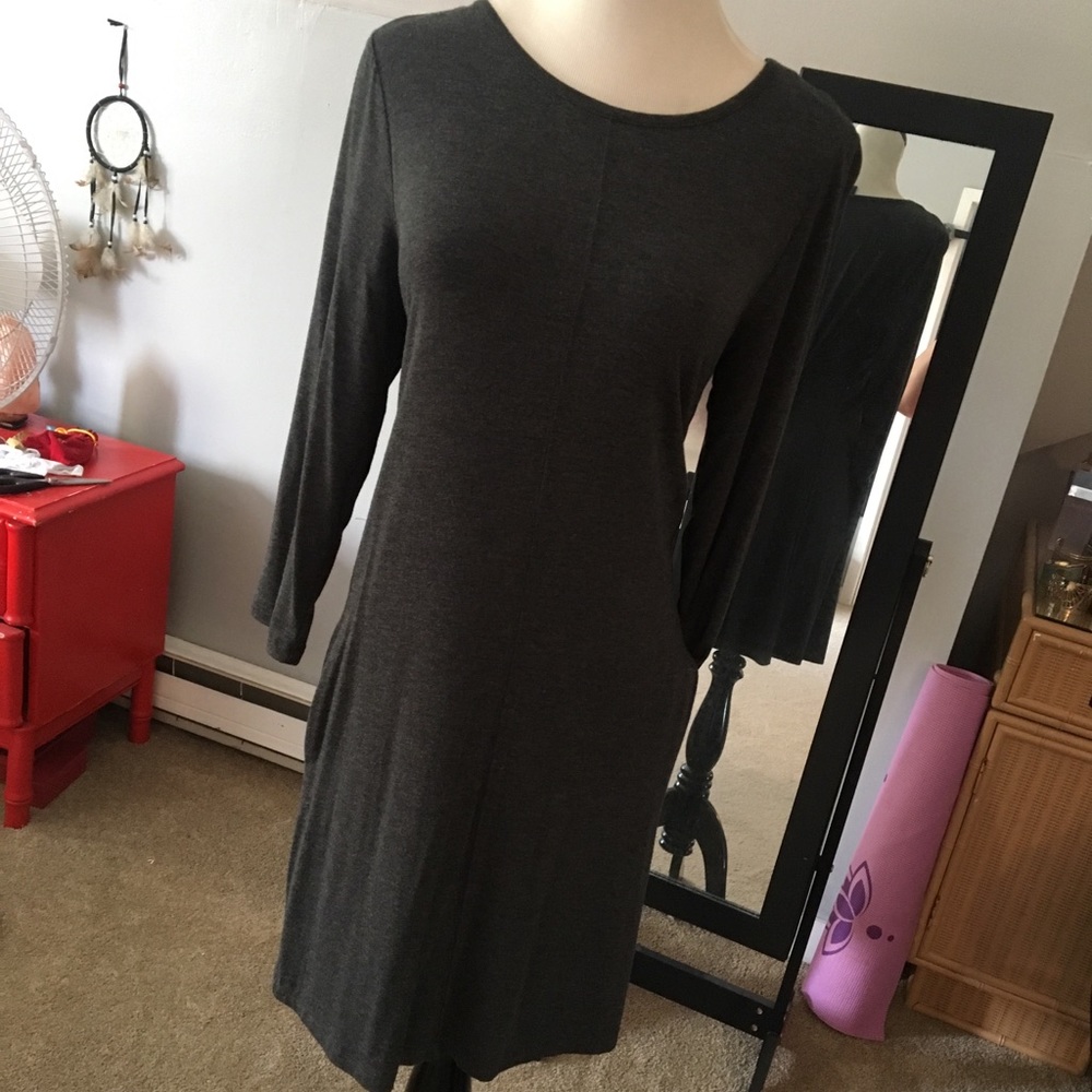 Cute dress long sleeve with pockets